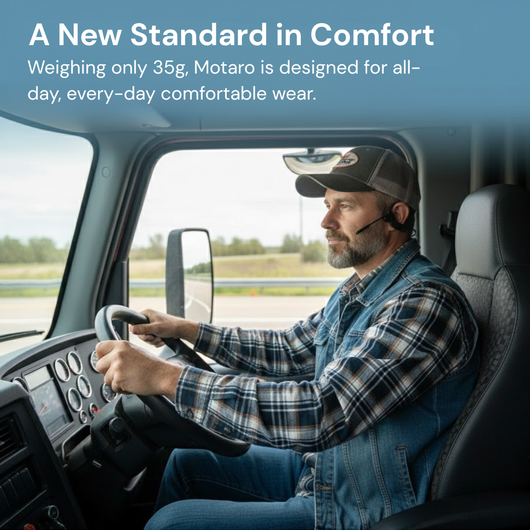 Over Ear Bluetooth Bone Conduction Headset with Mic